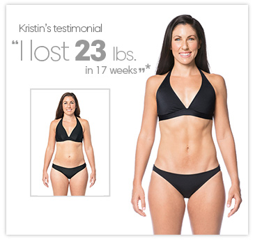 Kristin lost 23 lbs. in 17 weeks